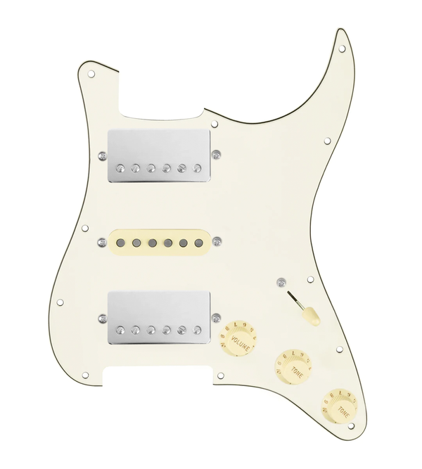 HSH Loaded Pickguard for Stratocasters® - SLPG-HSH-SMTH-N-TVTG-AW-PPG