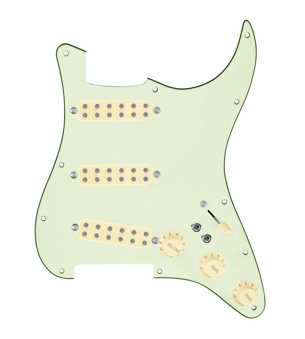 Polyphonics Loaded Pickguard for Stratocasters® - SLPG-POLY-AW-MGPG-S7W-2T