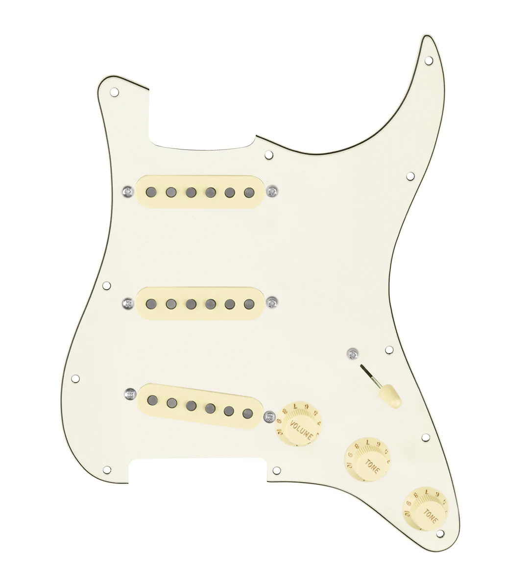 Texas Grit Loaded Pickguard for Stratocasters® - SLPG-TGRT-AW-PPG-S5W-BL-V