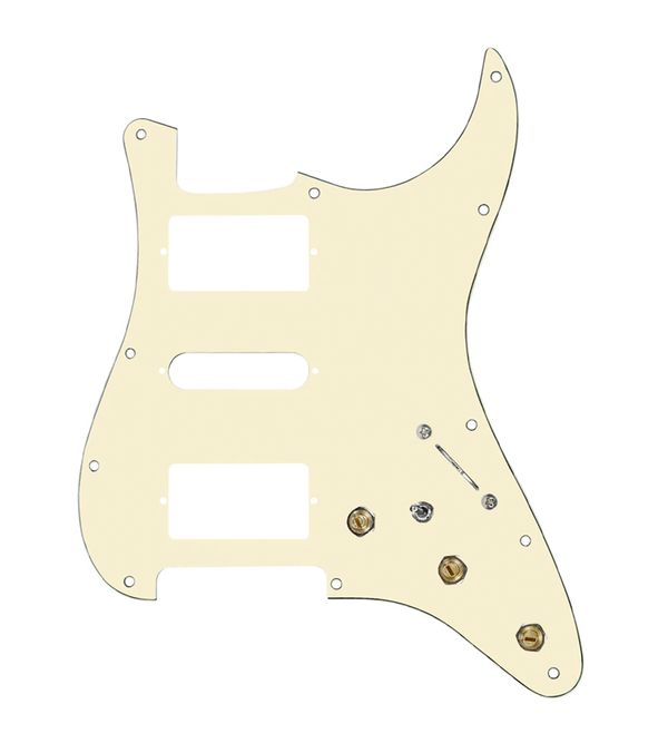 Pre-Wired HSH Stratocaster® Pickguard - SWPG-HSH-AWPG-S7W-HSH-MT