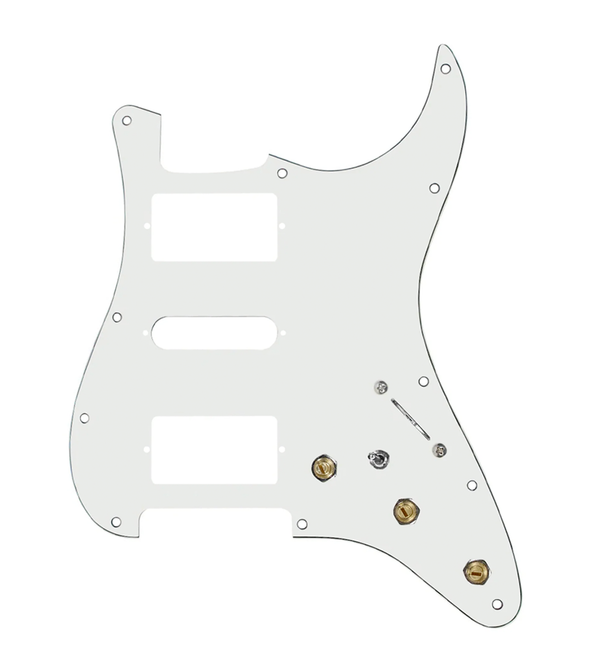 Pre-Wired HSH Stratocaster® Pickguard - SWPG-HSH-PPG-S7W-HSH-MT