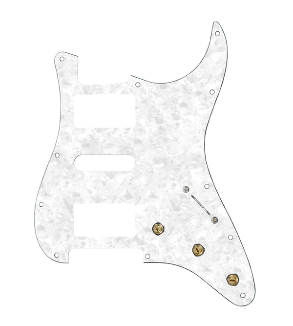 Pre-Wired HSH Stratocaster® Pickguard - SWPG-HSH-WPPG-S5W-HSH-BL