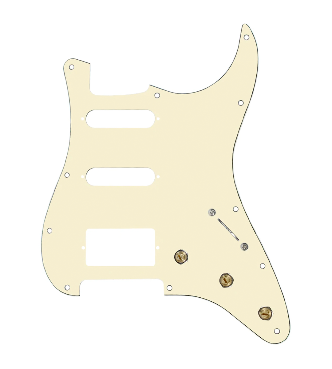 Pre-Wired HSS Stratocaster® Pickguard - SWPG-HSS-AW-S5W-HSS-PP