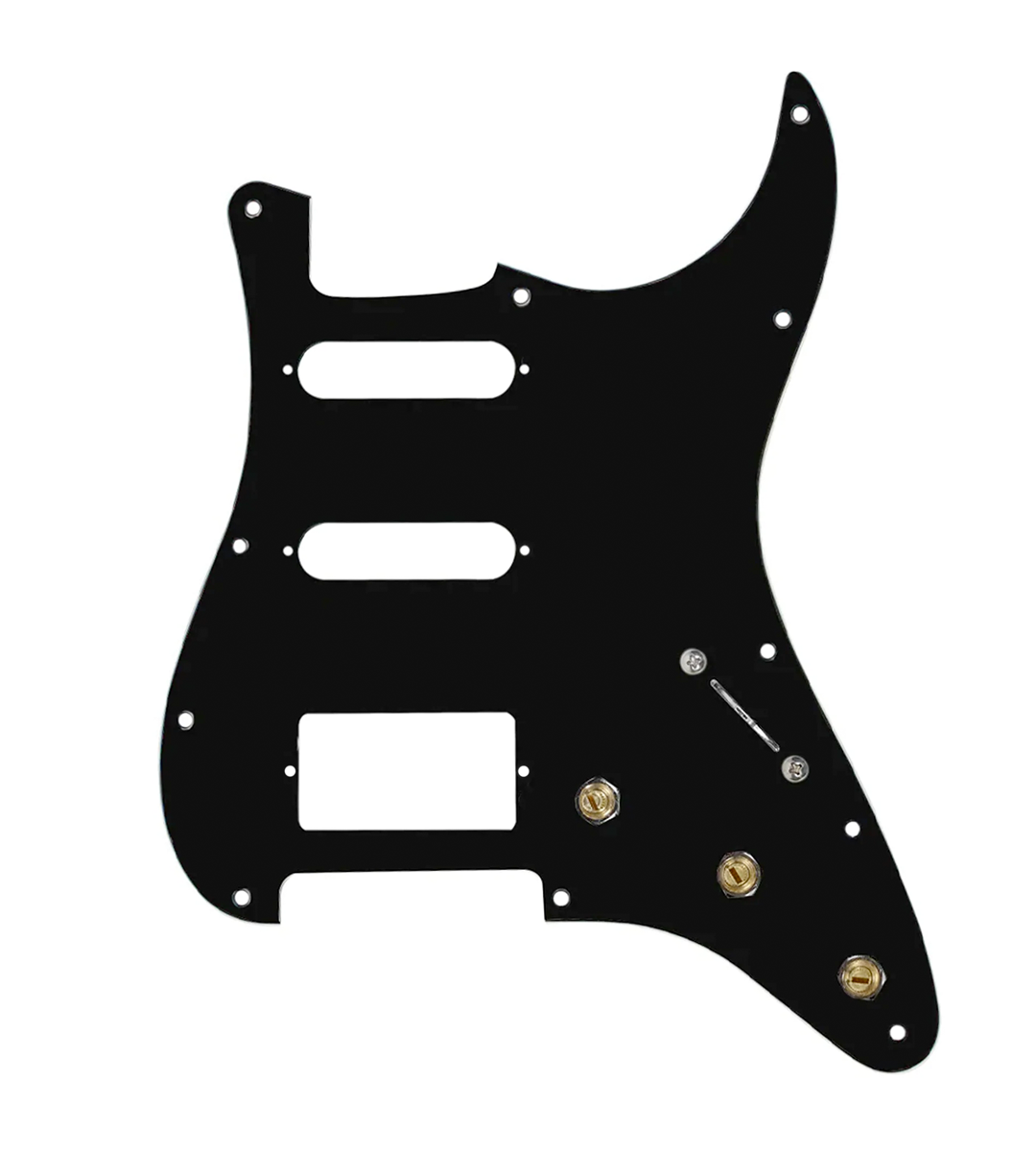 Pre-Wired HSS Stratocaster® Pickguard - SWPG-HSS-B-S7W-HSS-PP