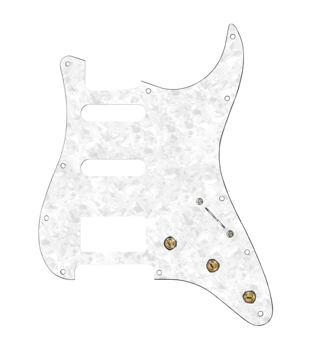 Pre-Wired HSS Stratocaster® Pickguard - SWPG-HSS-WP-S7W-HSS-PP