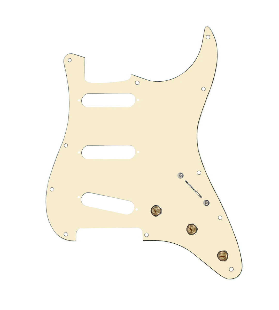 Pre-Wired SSS Stratocaster® Pickguard - SWPG-SSS-AWPG-S7W