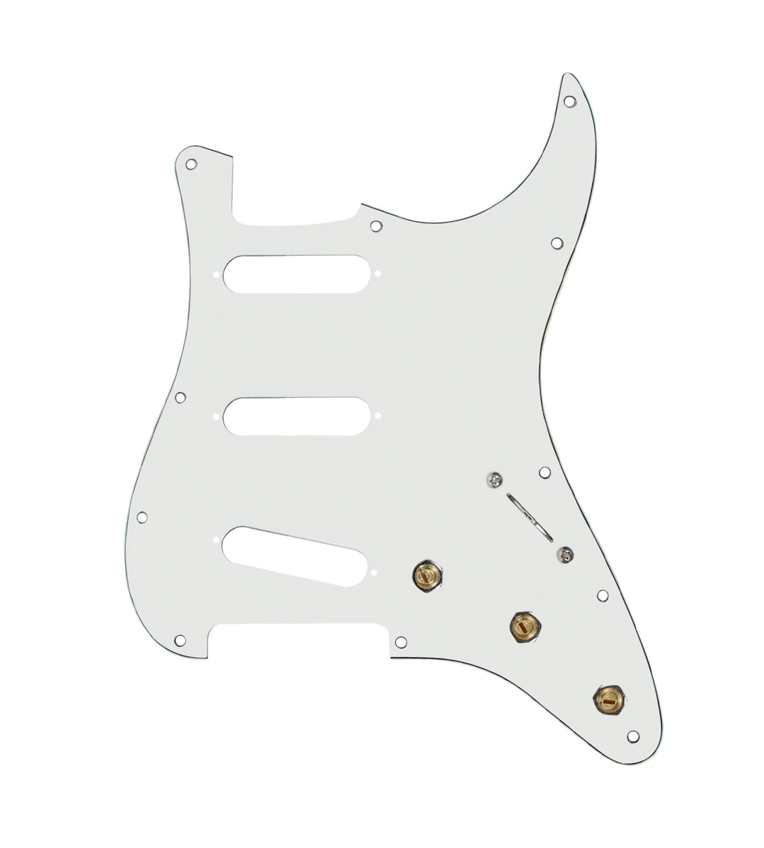 Pre-Wired SSS Stratocaster® Pickguard - SWPG-SSS-PPG-S5W