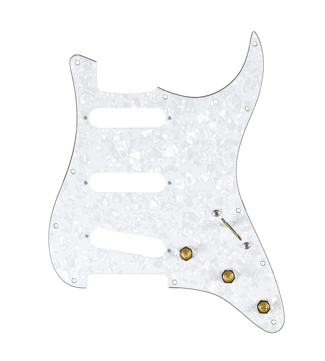 Pre-Wired SSS Stratocaster® Pickguard - SWPG-SSS-WPPG-S5W