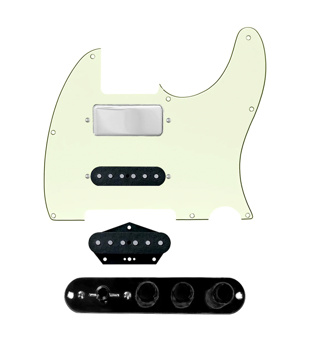 Mason Style Loaded Pickguard for Nashville Telecasters® - TLPG-NASH-MGPG-TMAS-B