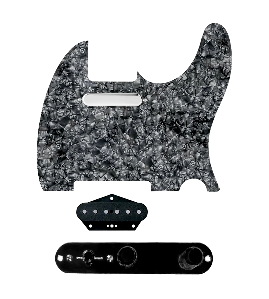 Texas Grit Loaded Pickguard for Telecasters® - TLPG-TGRT-BPPG-T3W-B