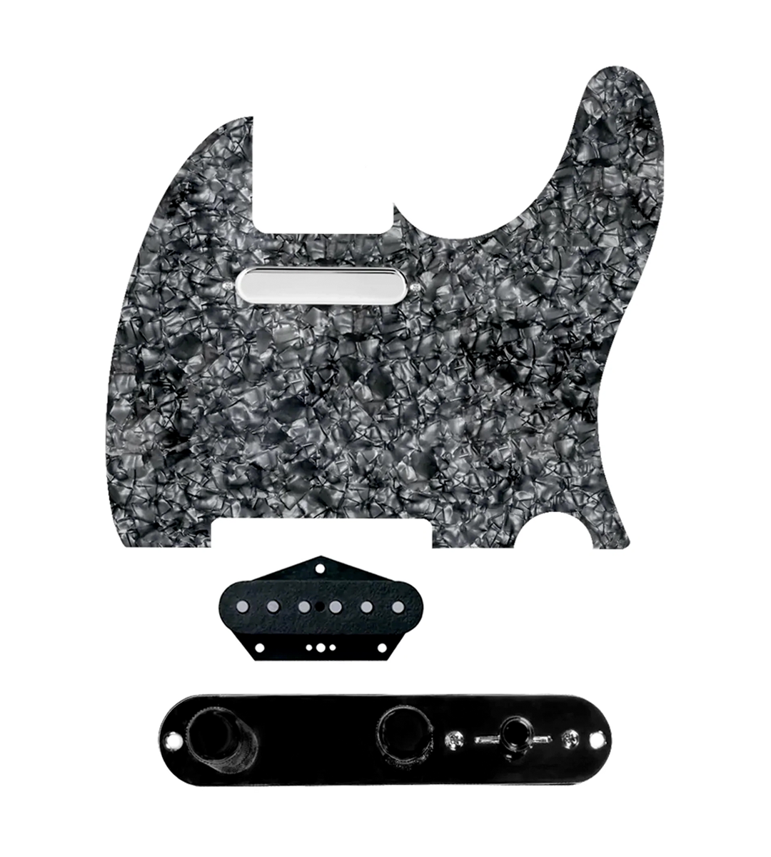 Texas Grit Loaded Pickguard for Telecasters® - TLPG-TGRT-BPPG-T3W-REV-B