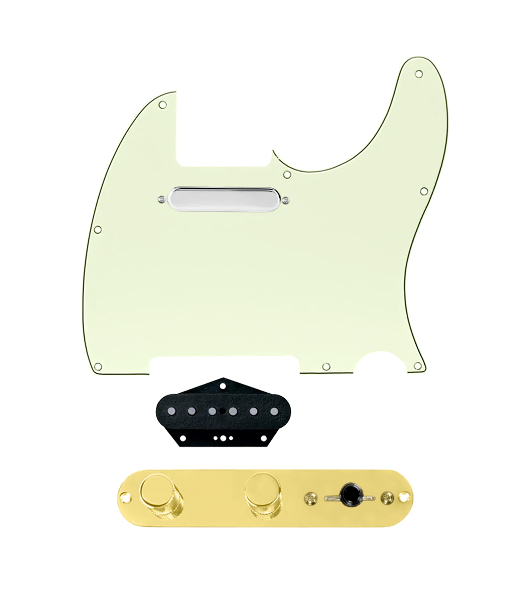 Texas Grit Loaded Pickguard for Telecasters® - TLPG-TGRT-MGPG-T4W-REV-G