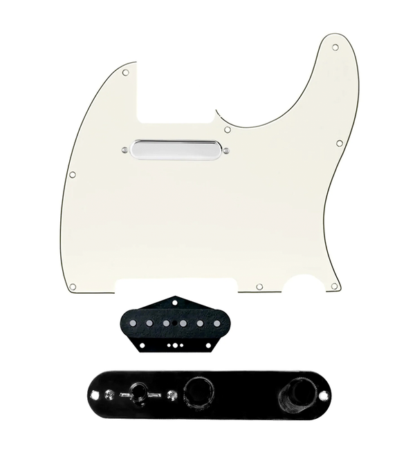 Texas Grit Loaded Pickguard for Telecasters® - TLPG-TGRT-PPG-T3W-B