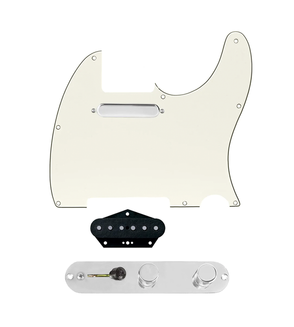 Texas Grit Loaded Pickguard for Telecasters® - TLPG-TGRT-PPG-T3W-C