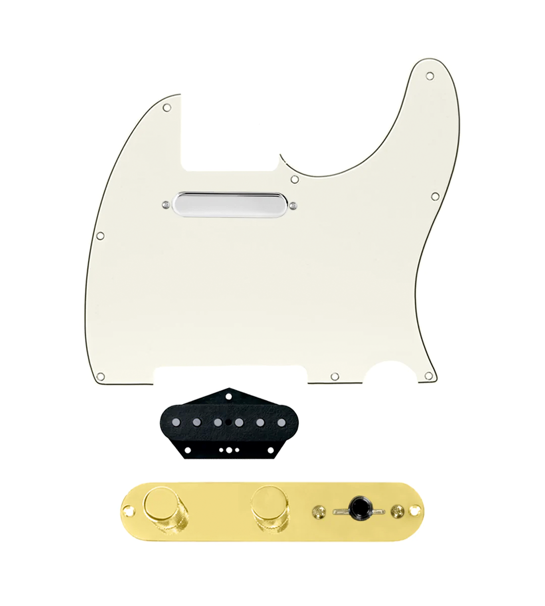 Texas Grit Loaded Pickguard for Telecasters® - TLPG-TGRT-PPG-T3W-REV-G