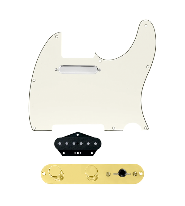 Texas Grit Loaded Pickguard for Telecasters® - TLPG-TGRT-PPG-T4W-REV-G