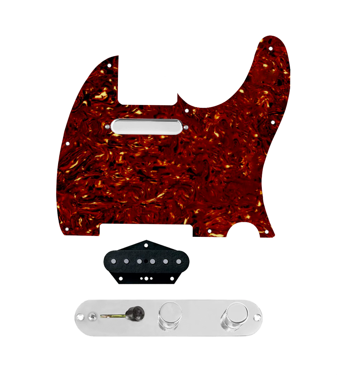 Texas Grit Loaded Pickguard for Telecasters® - TLPG-TGRT-TPG-T3W-C