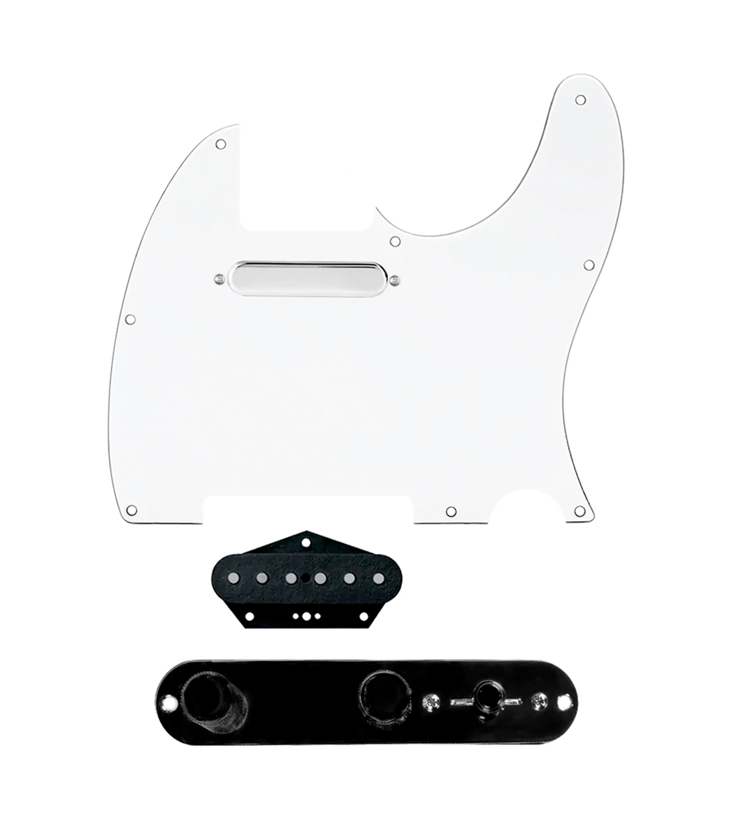 Texas Grit Loaded Pickguard for Telecasters® - TLPG-TGRT-WPG-T3W-REV-B