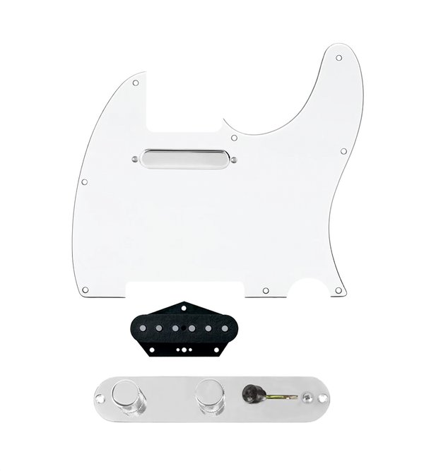 Texas Grit Loaded Pickguard for Telecasters® - TLPG-TGRT-WPG-T3W-REV-C