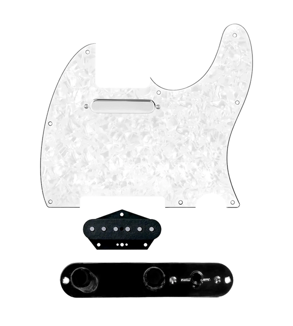 Texas Grit Loaded Pickguard for Telecasters® - TLPG-TGRT-WPPG-T3W-REV-B