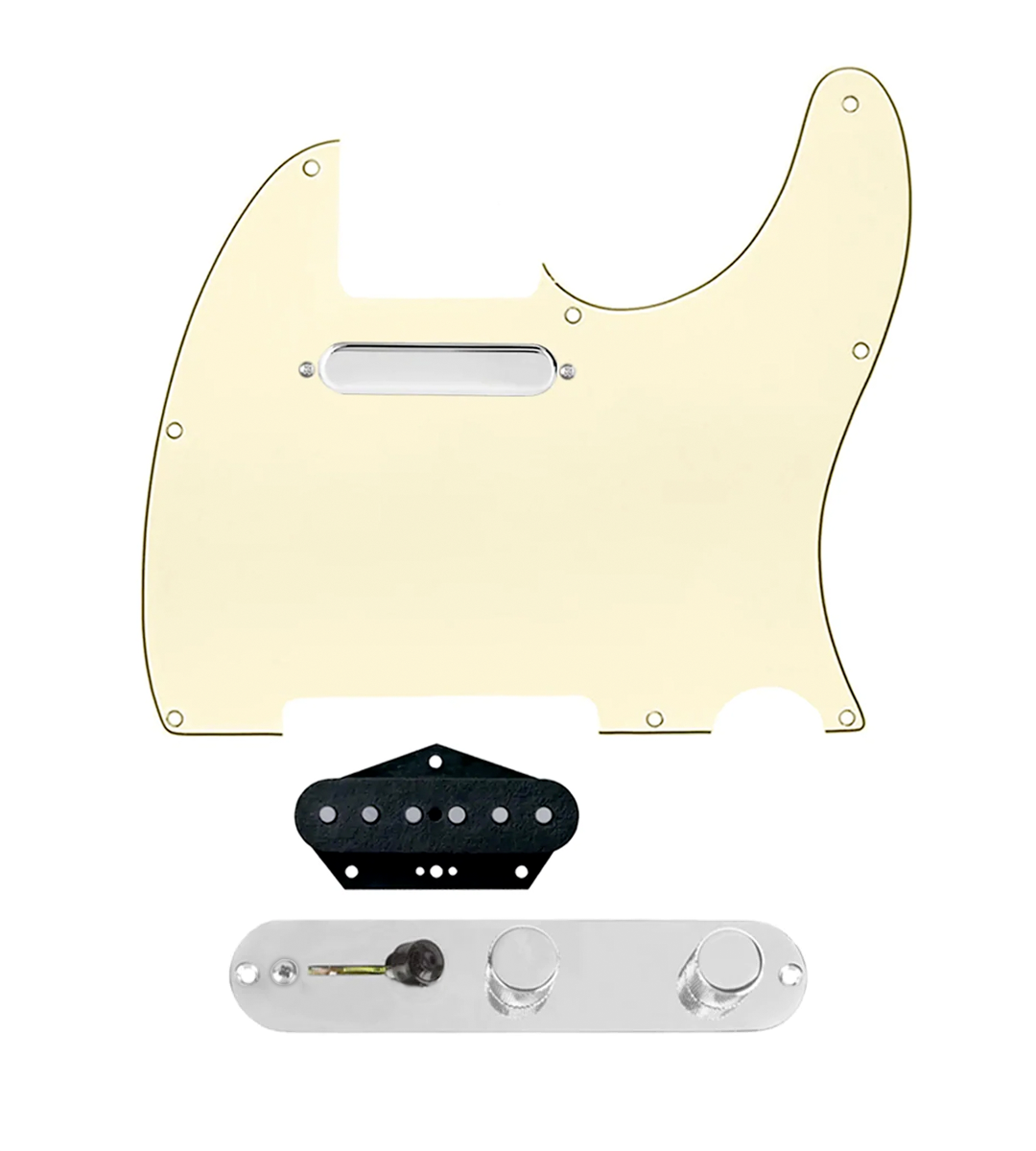 Texas Vintage Loaded Pickguard for Telecasters® - TLPG-TVTG-AWPG-T3W-C