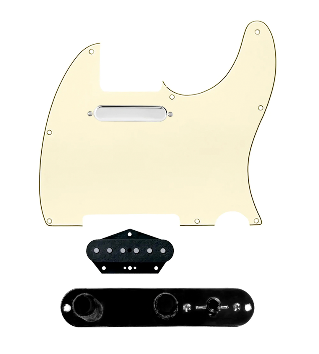 Texas Vintage Loaded Pickguard for Telecasters® - TLPG-TVTG-AWPG-T3W-REV-B