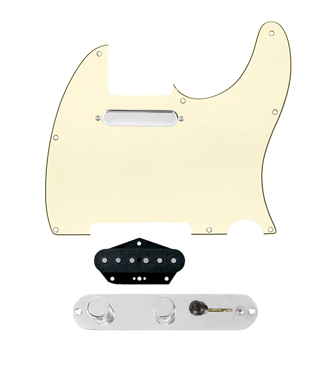 Texas Vintage Loaded Pickguard for Telecasters® - TLPG-TVTG-AWPG-T3W-REV-C