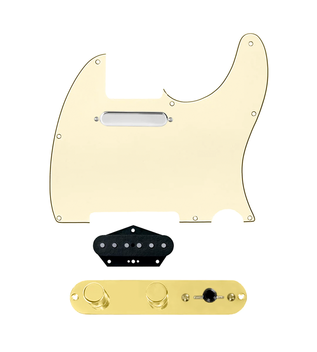 Texas Vintage Loaded Pickguard for Telecasters® - TLPG-TVTG-AWPG-T3W-REV-G