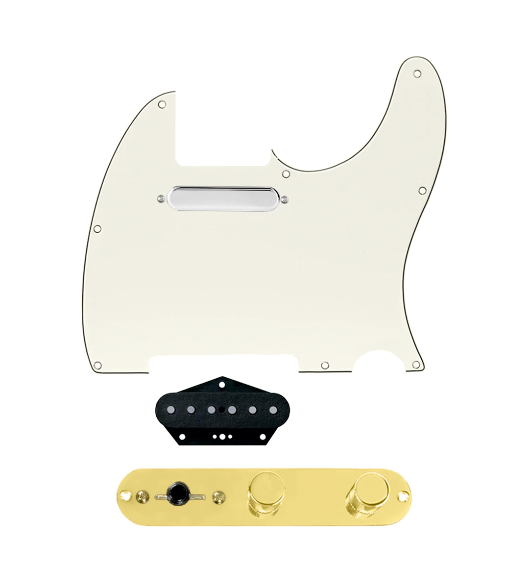 Texas Vintage Loaded Pickguard for Telecasters® - TLPG-TVTG-PPG-T3W-G