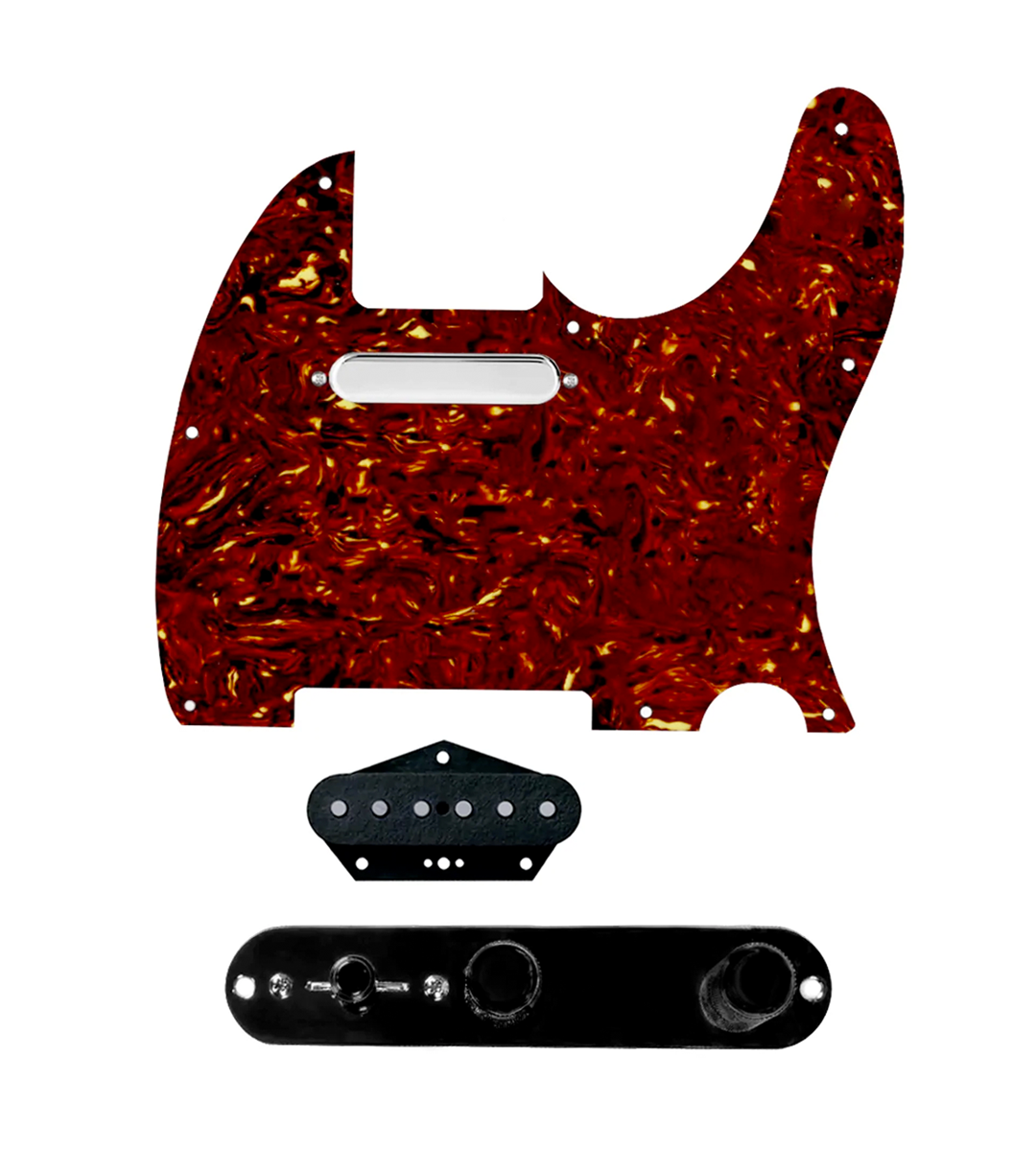 Texas Vintage Loaded Pickguard for Telecasters® - TLPG-TVTG-TPG-T3W-B