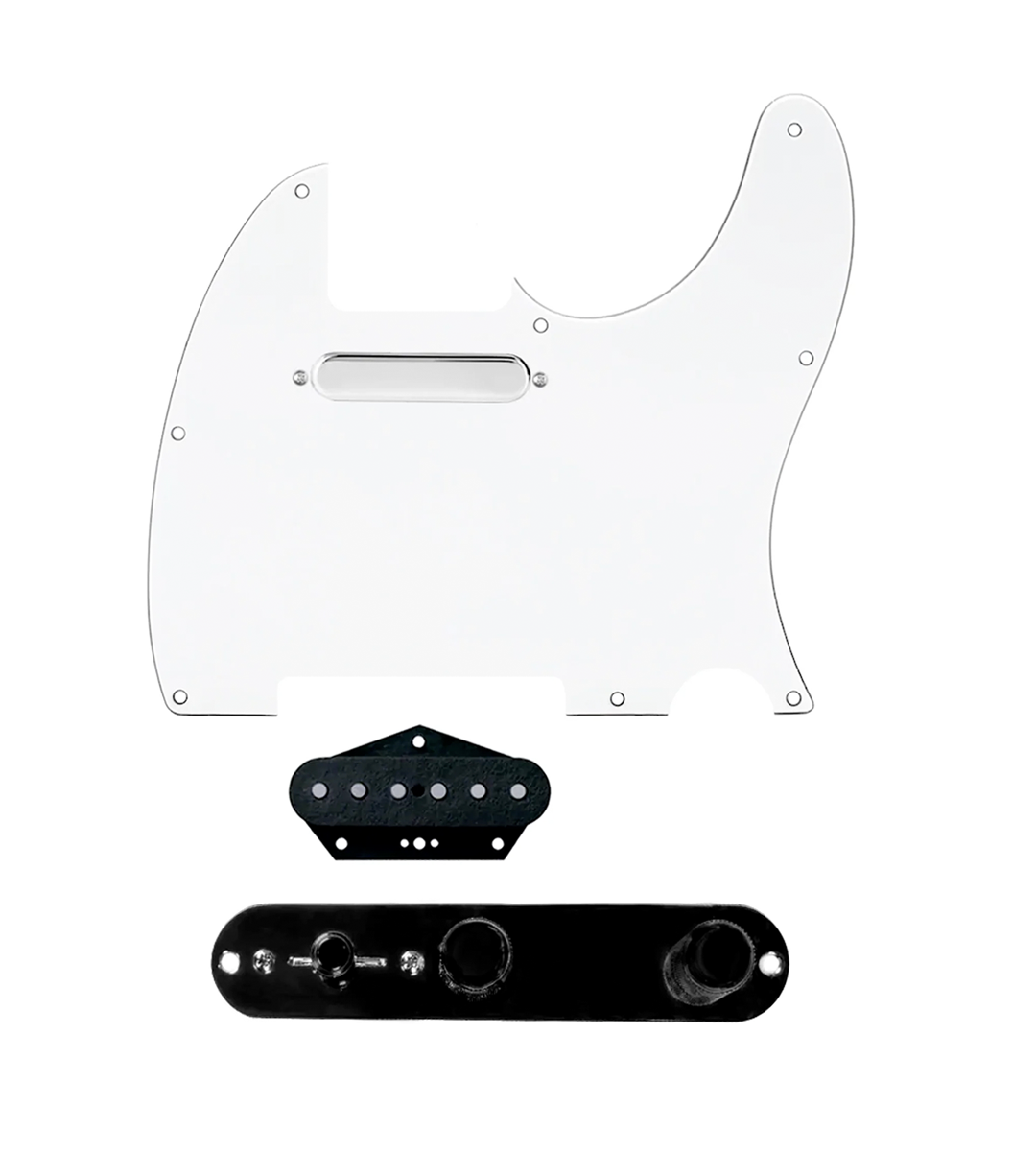 Texas Vintage Loaded Pickguard for Telecasters® - TLPG-TVTG-WPG-T3W-B