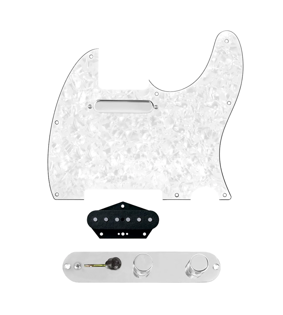 Texas Vintage Loaded Pickguard for Telecasters® - TLPG-TVTG-WPPG-T3W-C